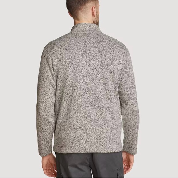 Eddie Bauer Men's Convector Snap Mock Sweater M Like New - Picture 2 of 11